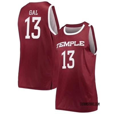 Women's Connor Gal Temple Owls Replica Cherry Basketball Jersey